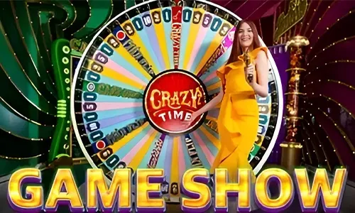 Excited player hitting a jackpot on a slot machine